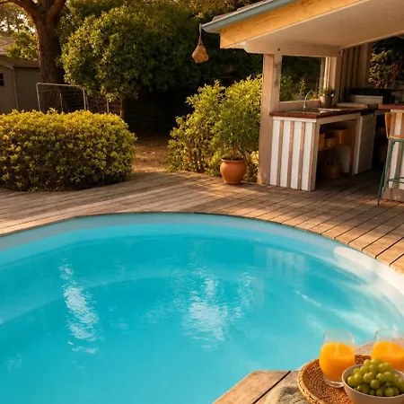 La Chunga Avec Piscine Chauffee Jacuzzi Et Climatisation Леж-Кап-Ферре